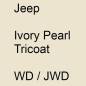 Preview: Jeep, Ivory Pearl Tricoat, WD / JWD.